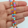 4mm Karışık Renkli Sedef Boncuk