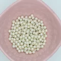 6mm Krem Cam İnci 50gr