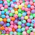 8mm Renkli Plastik Boncuk 10gr