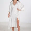 2li Ekru Sabahlık Takımı Bigsize 6224