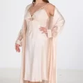 2li Fildişi Sabahlık Takımı Bigsize 6222