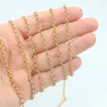 Altın Kap. 3,2mm Doc Zincir 1mt