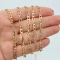 Altın Kap. 3mm 3+1 Zincir