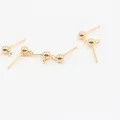 Altın Kap. 4mm Top Çivi Küpe