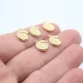 Altın Kaplama Döküm Desenli Minik Salyangoz