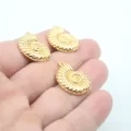 Altın Kaplama Döküm Desenli Salyangoz