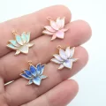 Altın Kaplama Mineli Lotus Çiçeği