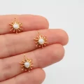 Altın Kaplama Mineli Mini Kutup Yıldızı
