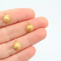 Altın Kaplama Mini Döküm Güneş
