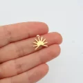 Altın Kaplama Mini Güneş Sembolü