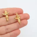 Altın Kaplama Mini Melek Figürü