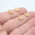Altın Kaplama Zirkonlu Mini Dümen