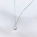 Baget Taş Detaylı Kolye