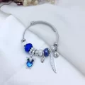 Baykuş Desenli Charmlı Bileklik
