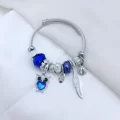 Baykuş Desenli Charmlı Bileklik