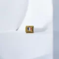 Bayrak Desenli İtalyan Charm Sarı 3