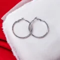 Çelik Halka Küpe 4 Cm