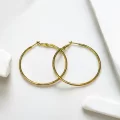 Çelik Halka Küpe Oval 5 Cm