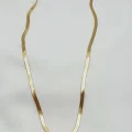 Çelik İtalyan Zinciri Kolye Gold Renk