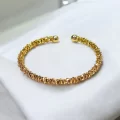 Çelik Kararmaz Bileklik Tırtıklı Desen