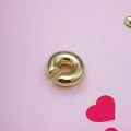 Çelik Kıkırdak Küpe Gold Renk
