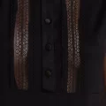 Kaliteli Şık Siyah 3Lü Pijama Takımı