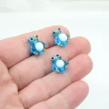 Dik Delik Mavi Penguen Murano