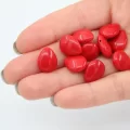 Flat Drop Boncuk Kırmızı 25gr