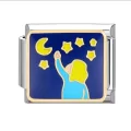 Gece Desenli İtalyan Charm M2
