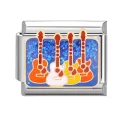Gitar Desenli İtalyan Charm M2