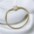 Gold Renk Yıldız Detaylı Bileklik