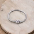 Halkalı Düz Charm Bileklik