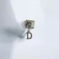 Harf Detaylı İtalyan Charm D