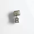 Harf Detaylı İtalyan Charm H