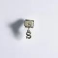 Harf Detaylı İtalyan Charm S