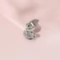 Hilal Kalp Detaylı Sallantılı İtalyan Charm