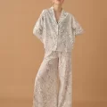 IRIS Şık ve Rahat Kadın Braletli Pijama Takımı - Beyaz
