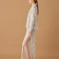 IRIS Şık ve Rahat Kadın Braletli Pijama Takımı - Beyaz