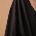 JANET Şık İpek Saten Gelin Çeyiz Takımı Siyah