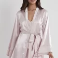 Kaliteli Şık Kadın Pijama Takımı - Pudra Renk