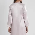 Kaliteli Şık Kadın Gecelik ve Sabahlık Takımı - Pudra Renk