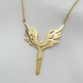 Kanatlı Çelik Kolye