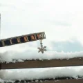 Kar Tanesi Detaylı İtalyan Charm Sallantılı