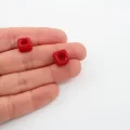 Kare Kırmızı Murano