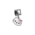 Kedi Desenli İtalyan Charm