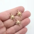 Kutup Yıldızı Çelik Kolye Ucu