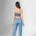 Kaliteli Şık 3lü Pijama Takımı - Azo Frei Onaylı