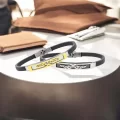 Melek Kanadı Desenli Çelik Bileklik