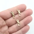 Papağan Figürü Çelik Kolye Ucu