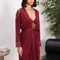 Penye Şık Bordo Gelin Çeyiz Seti